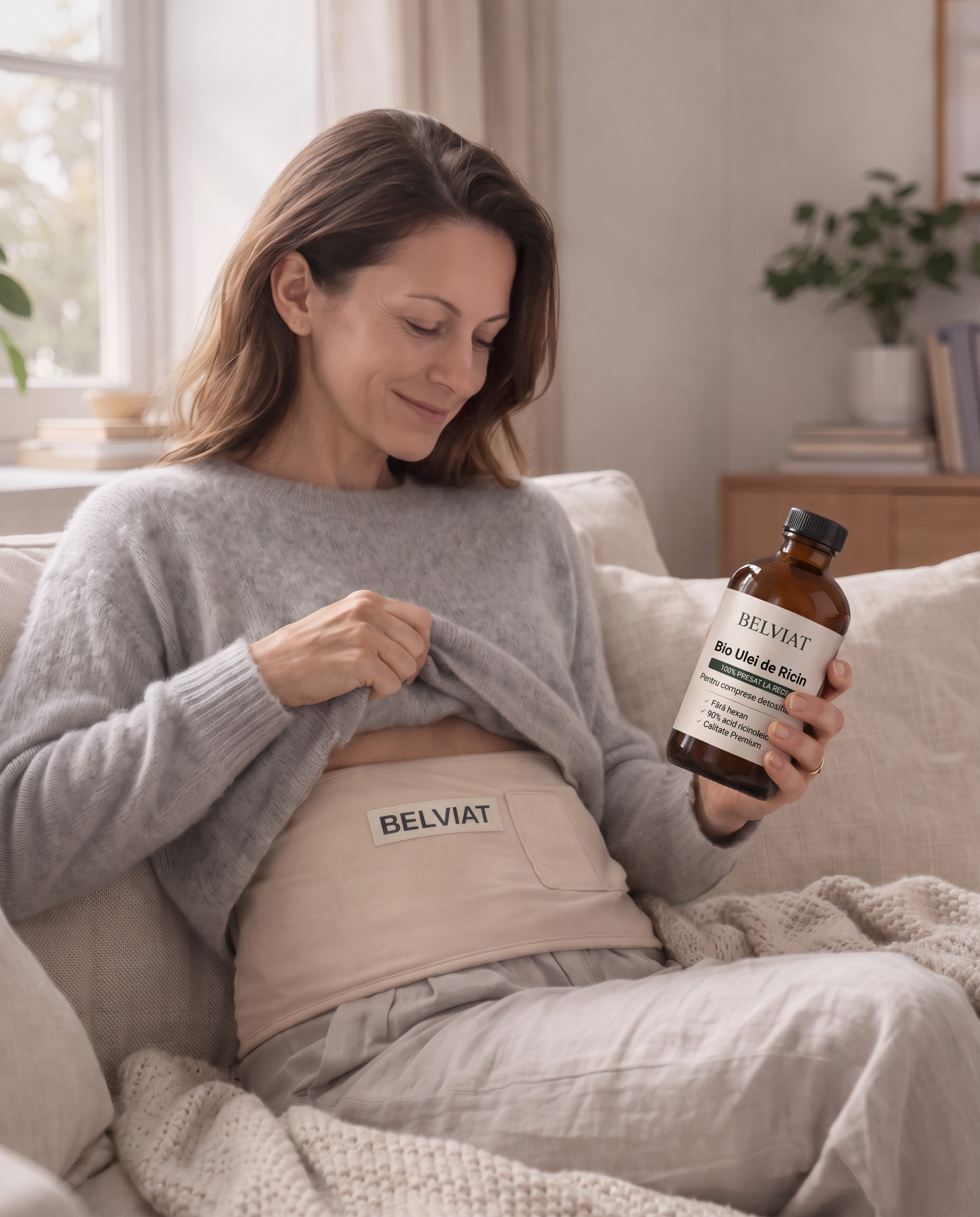 Set Belviat Detox cu Ulei de Ricin