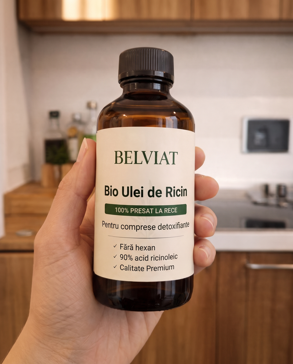 Set Belviat Detox cu Ulei de Ricin